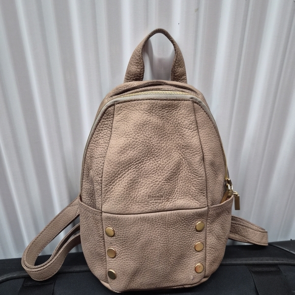 Tan Leather Backpack - Picture 1 of 10